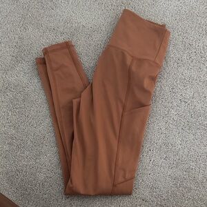 American Eagle Outfitters Tan Pocket Leggings